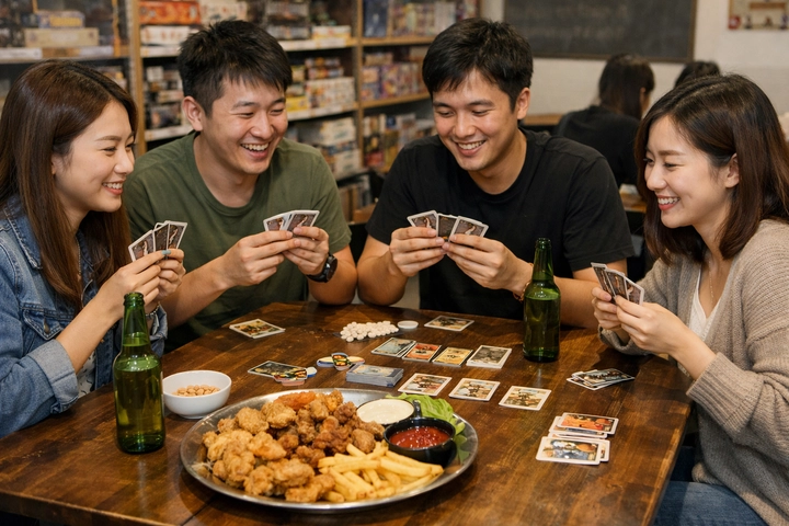 【Fun4桌遊餐廳】結合餐飲與桌遊，提供多樣化的遊戲選擇，適合喜歡嘗試各類遊戲的玩家。